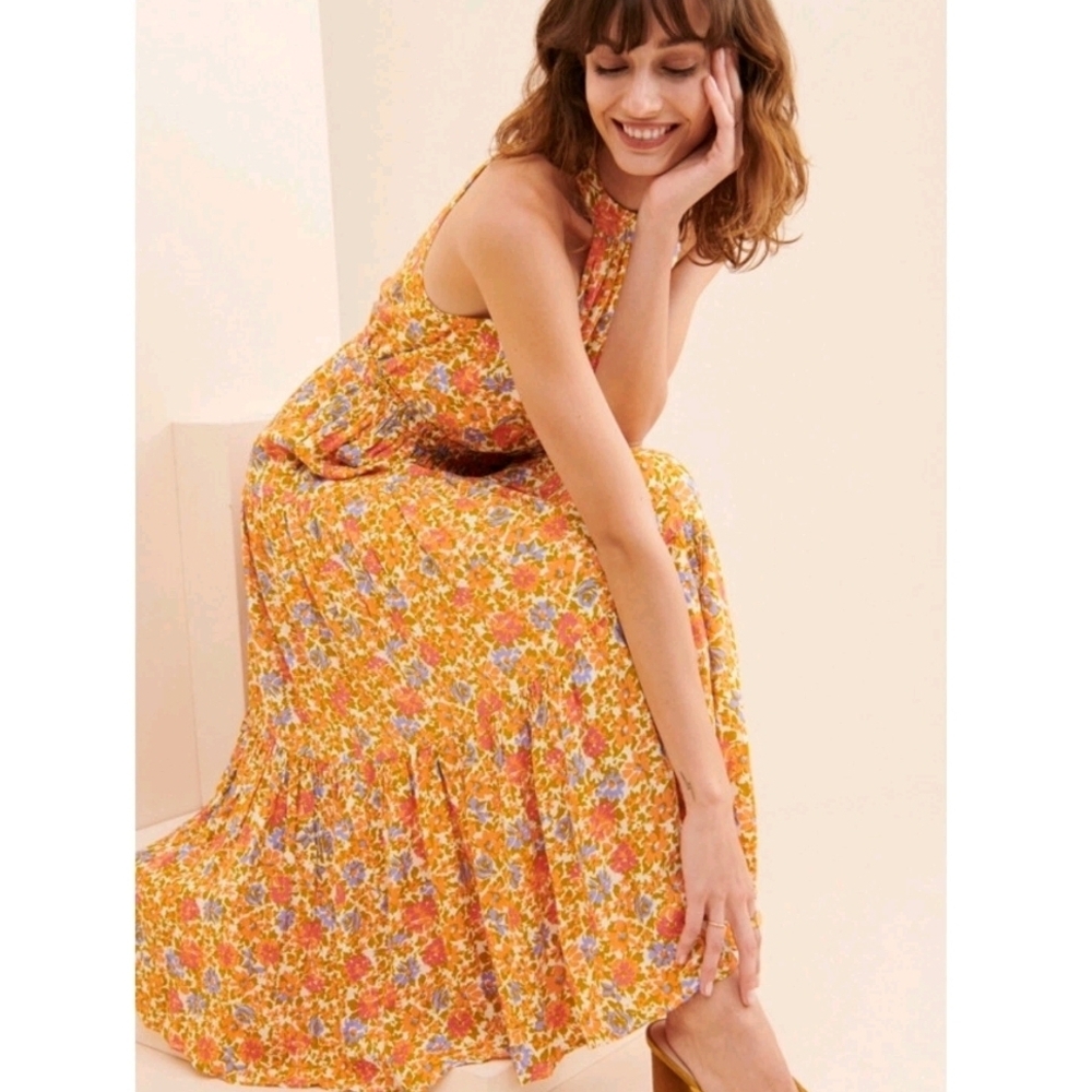 Lost + Wander Floral Halter Dress - Picture 5 of 10